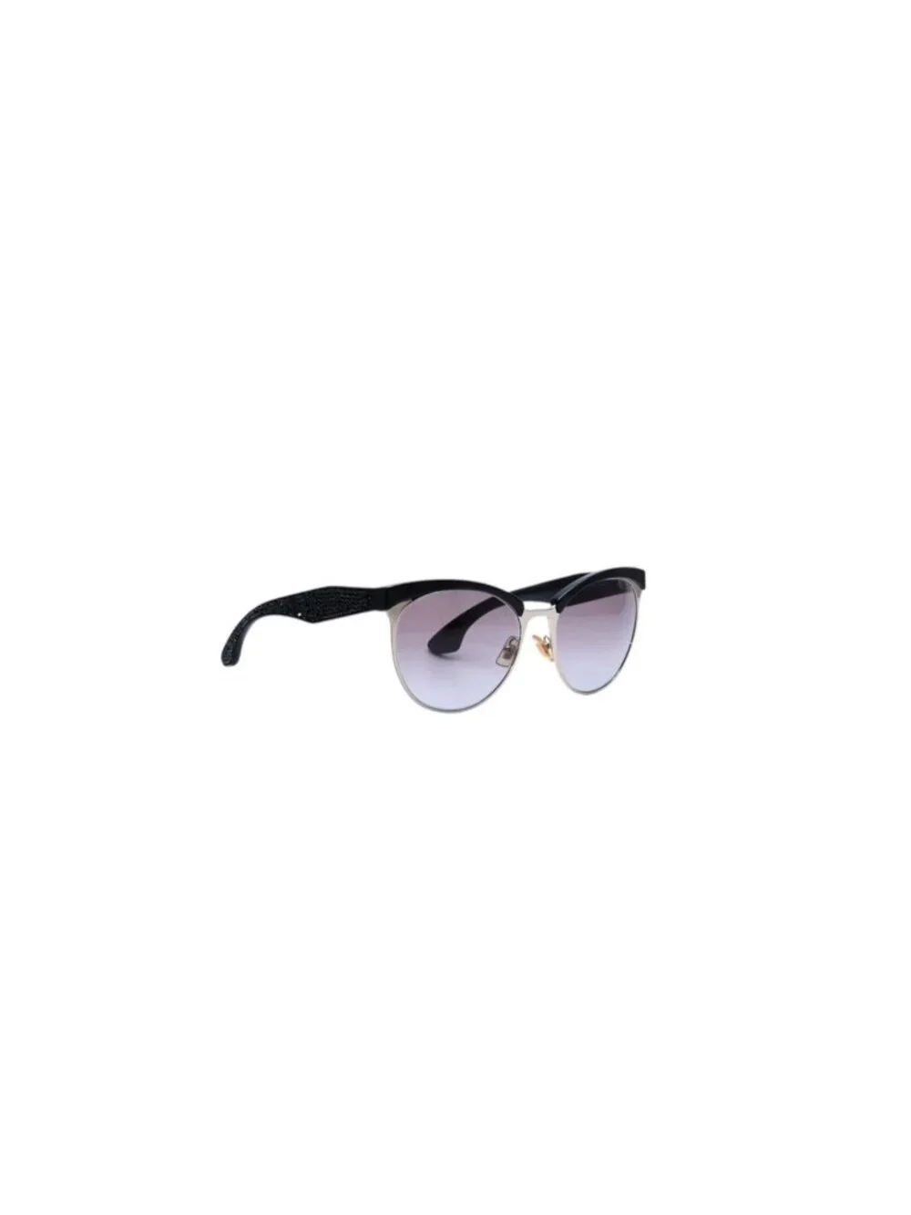Miu Miu Cat Eye Sunglasses Eyewear Rhinestone Black